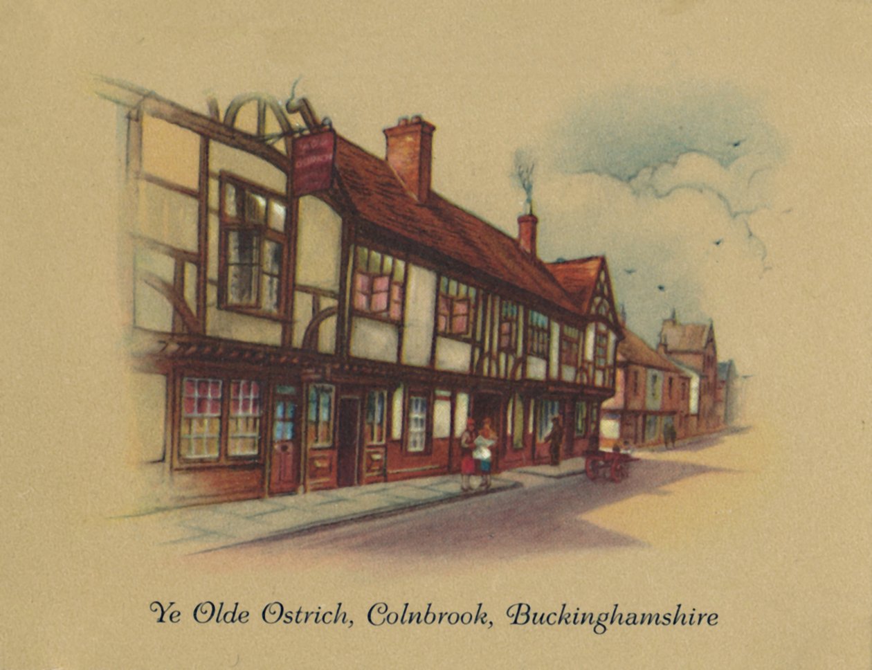 Ye Olde Devekuşu Colnbrook, Buckinghamshire, 1939 by Unbekannt