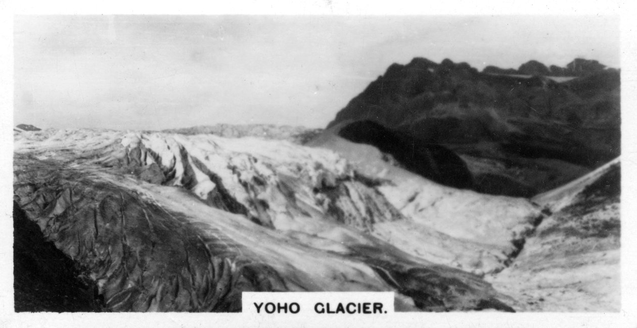 Yoho Buzulu, Rocky Dağları, Kanada, c1920