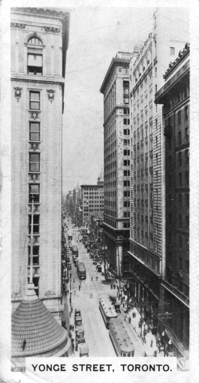 Young Street, Toronto, Kanada, 1920