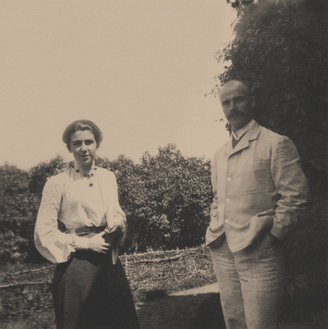 Yuri Alexandrovich Olsufyev 1878-1938, eşi Sophia Vladimirovna ile birlikte, 1900