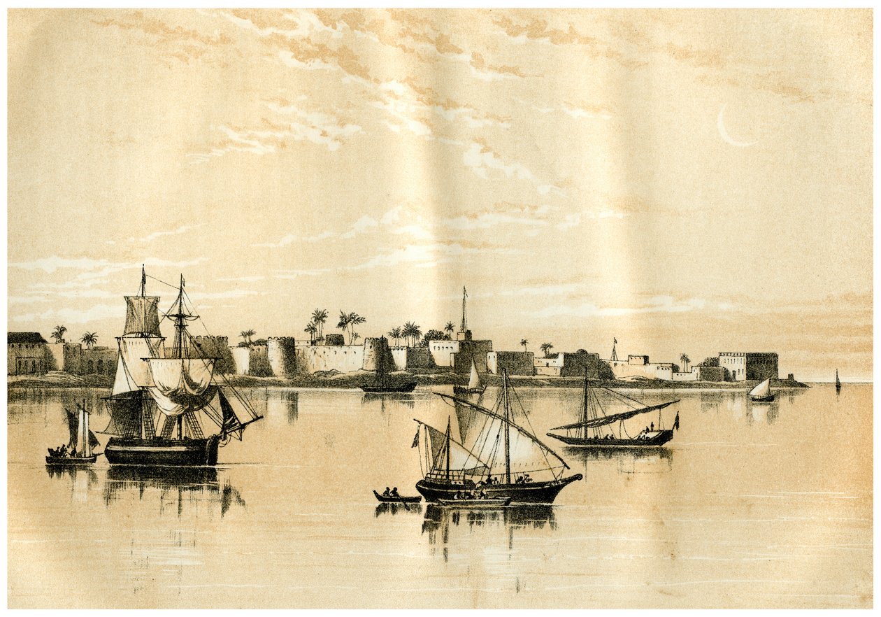 Denizden Zanzibar, 1883 by Unbekannt