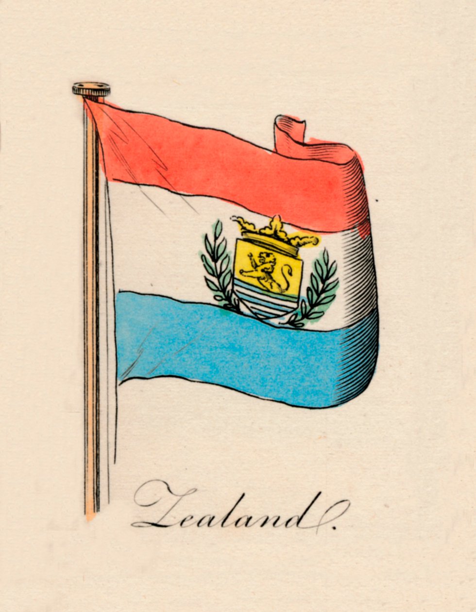 Zelanda, 1838 by Unbekannt