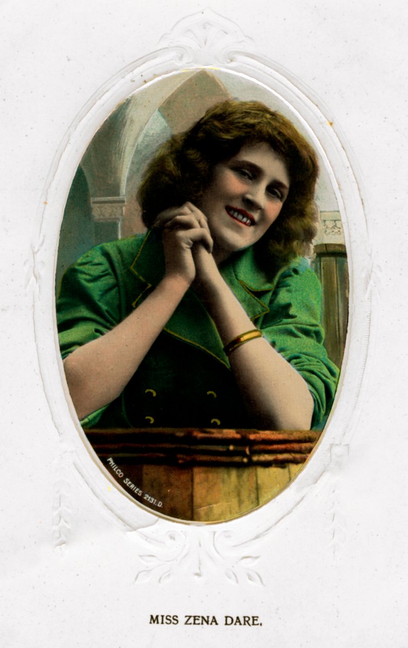 Zena Dare 1887-1975, İngiliz aktris, 20. yüzyılın başlarında by Unbekannt