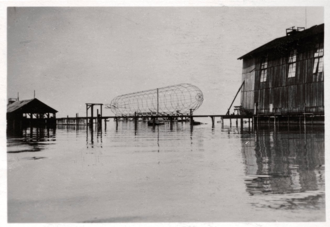 Zeppelin LZ 6 yapım aşamasında, Almanya, 1909 1933 by Unbekannt