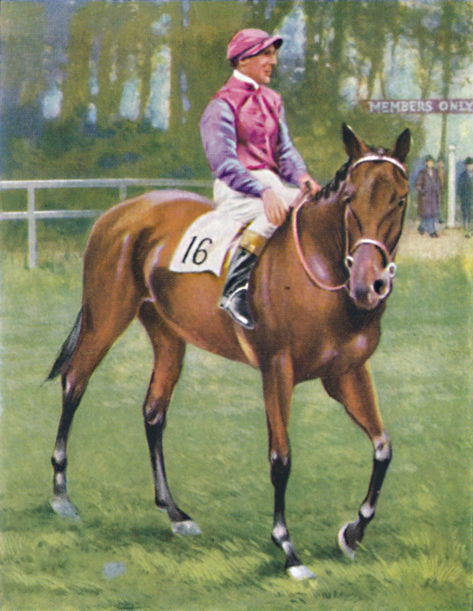Zoltan, Jokey: M. Beary, 1939 by Unbekannt