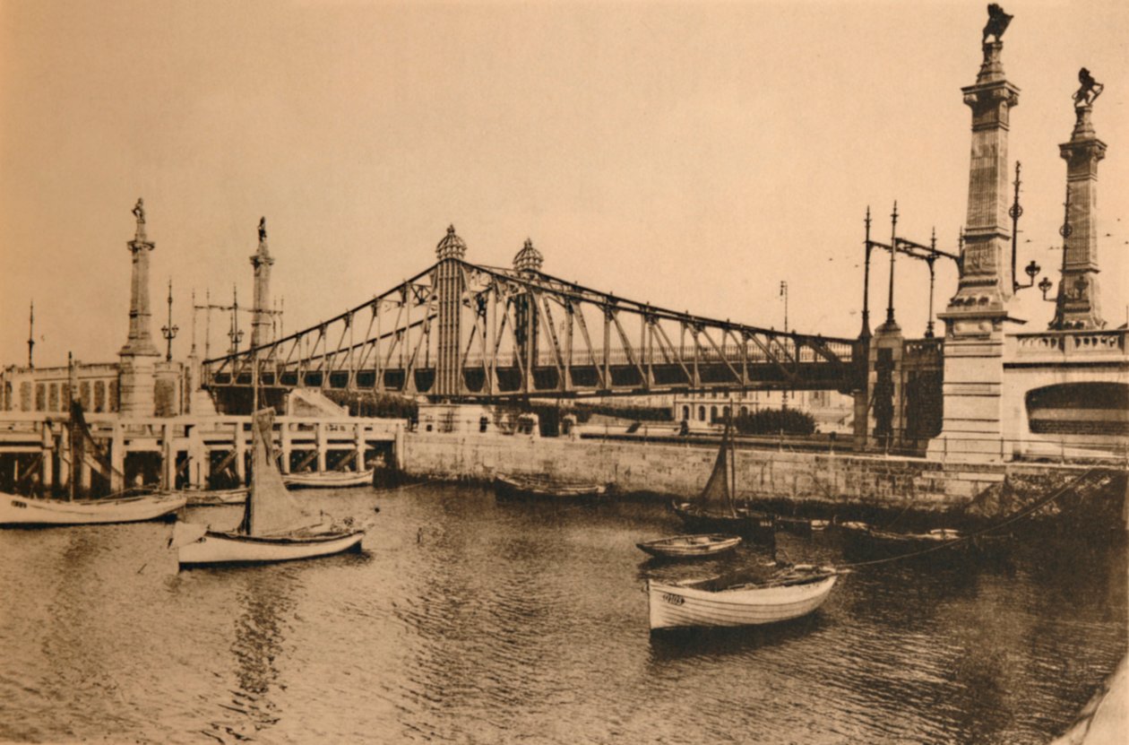 de Smet De Naeyer Köprüsü, c1928 by Unbekannt