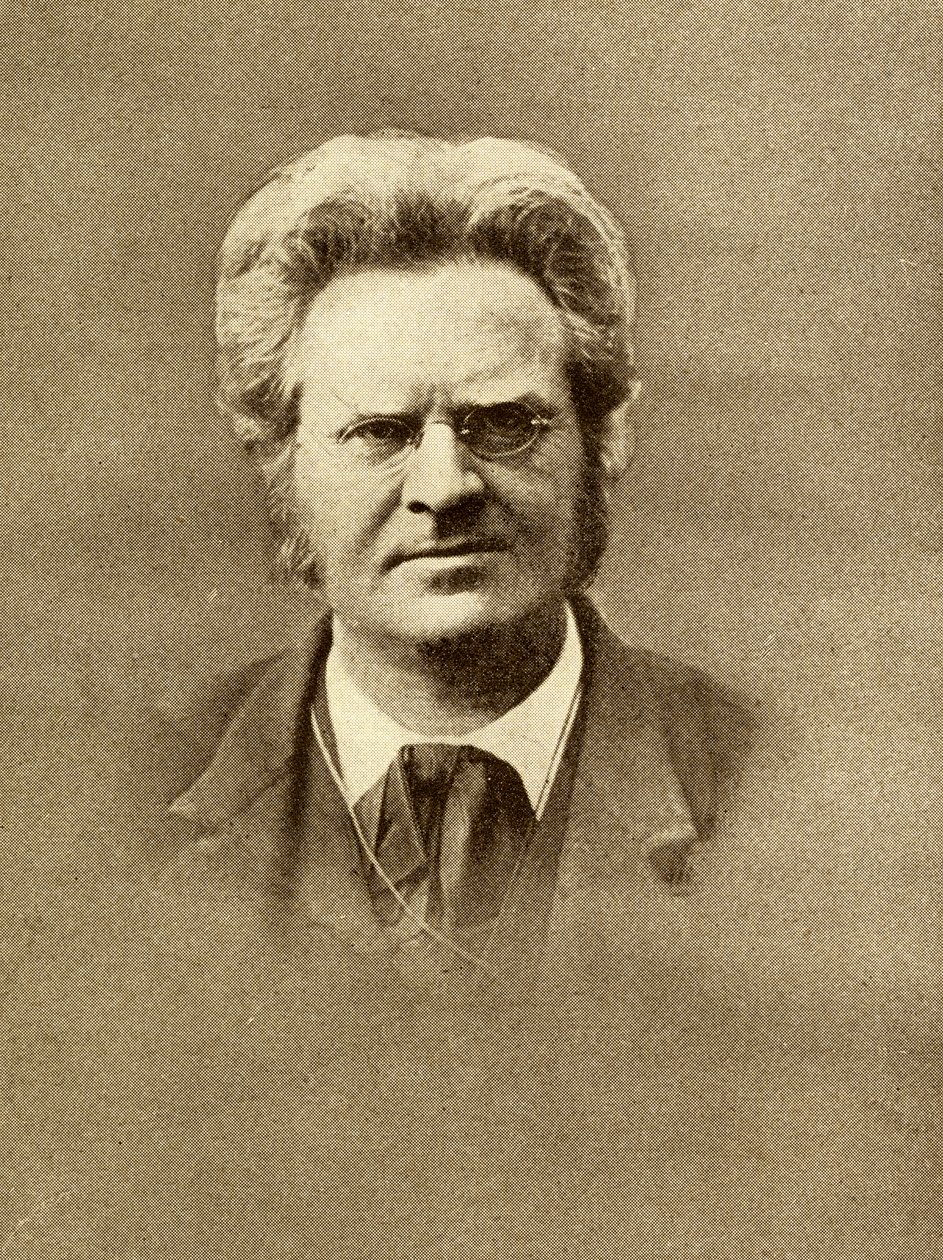 Bjornstjerne Martinius Bjornson (1832-1910) (bw fotoğraf) by Unbekannt Unbekannt
