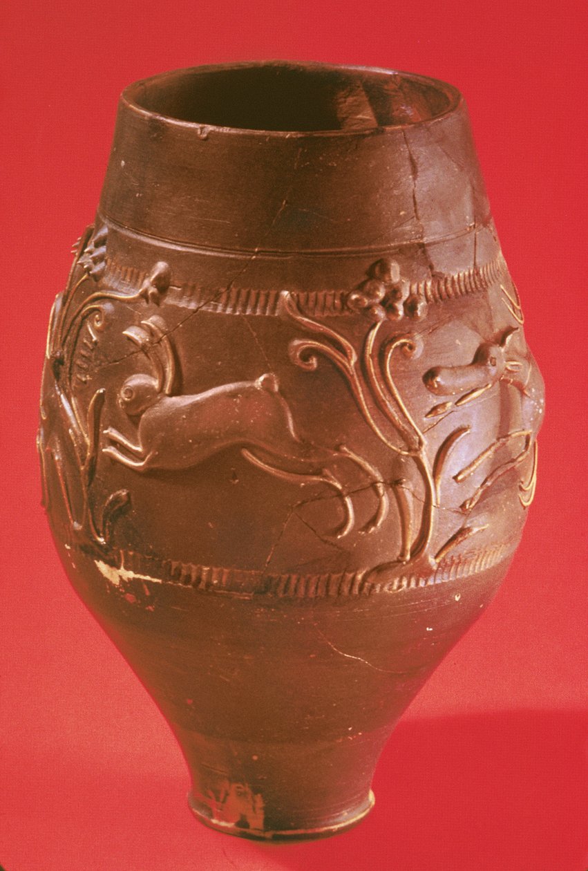Caster Hunt Pot, Roma, 2.-3. Yüzyıl sonları by Unbekannt Unbekannt