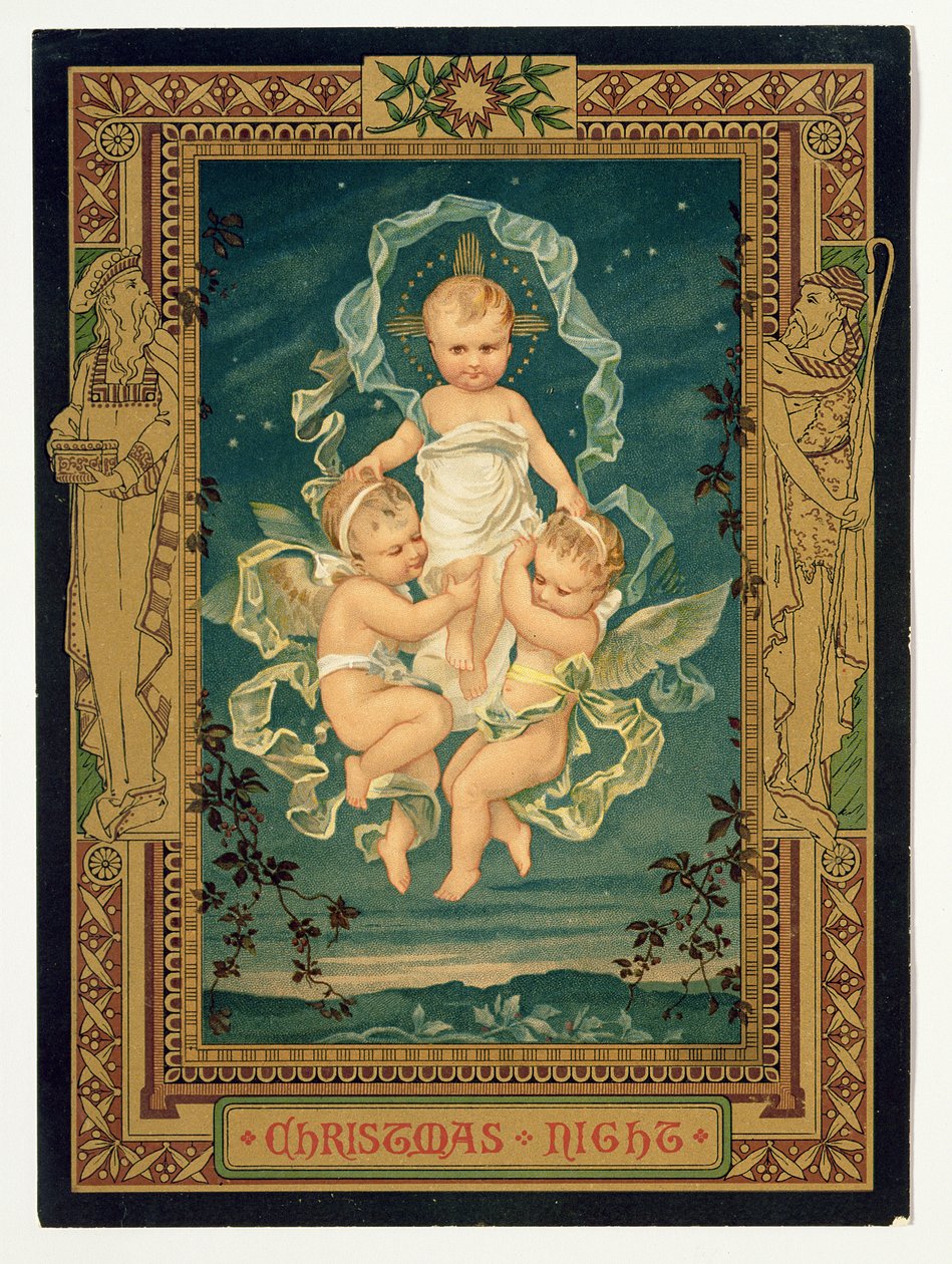 Noel Gecesi, Noel kartı, 1880