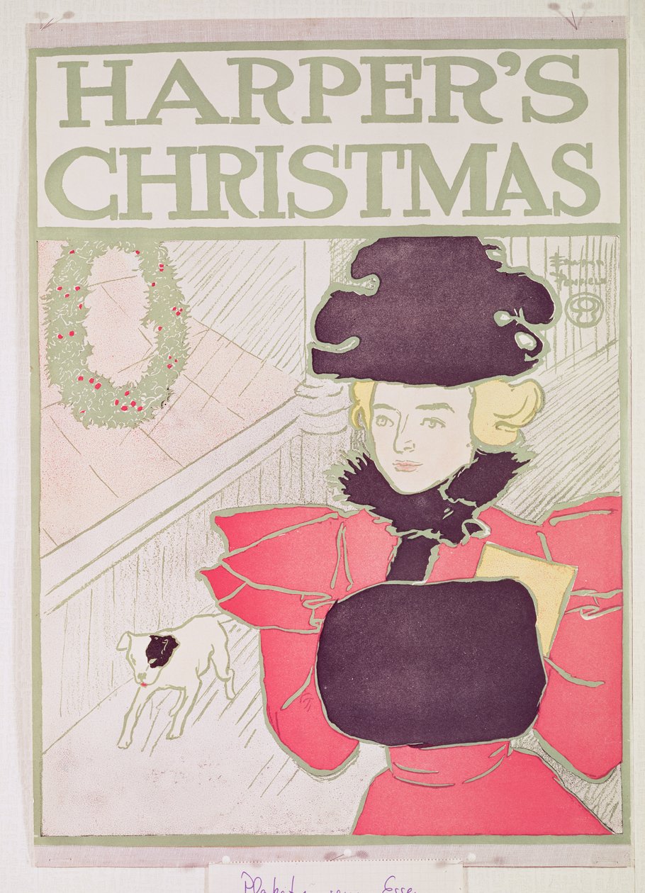 Harpers Magazine, Noel Sayısı için Kapak by Unbekannt Unbekannt