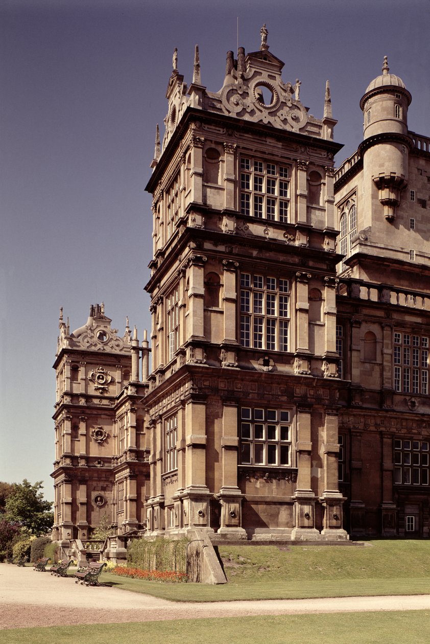 Dış görünüm, Wollaton Hall, Nottingham by Unbekannt Unbekannt