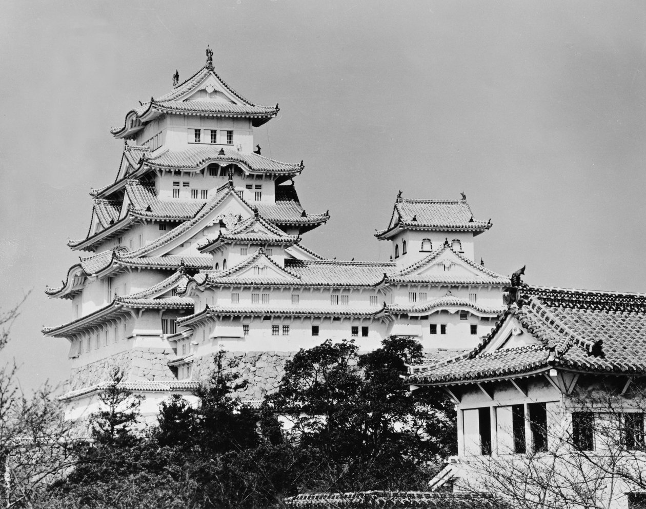 Himeji Castle, Kyoto, completed 1609  by Unbekannt Unbekannt