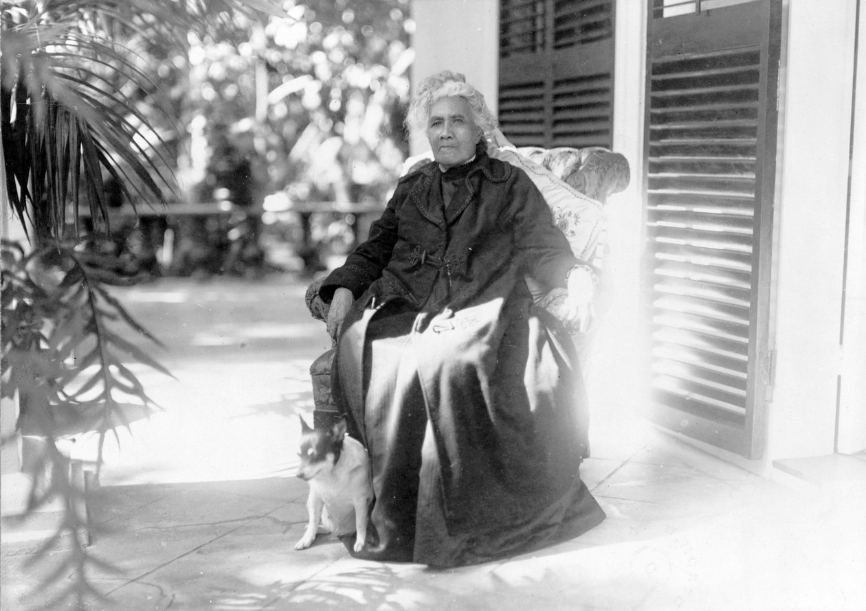Liliuokalani, Hawaii Kraliçesi, c.1917 by Unbekannt Unbekannt