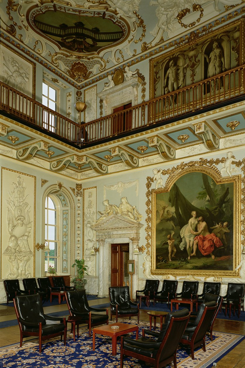 Moor Park, Salonun İç Mekanı, Jacopo Amigoni (c. 1675-1752), Hertfordshire, Birleşik Krallık by Unbekannt Unbekannt