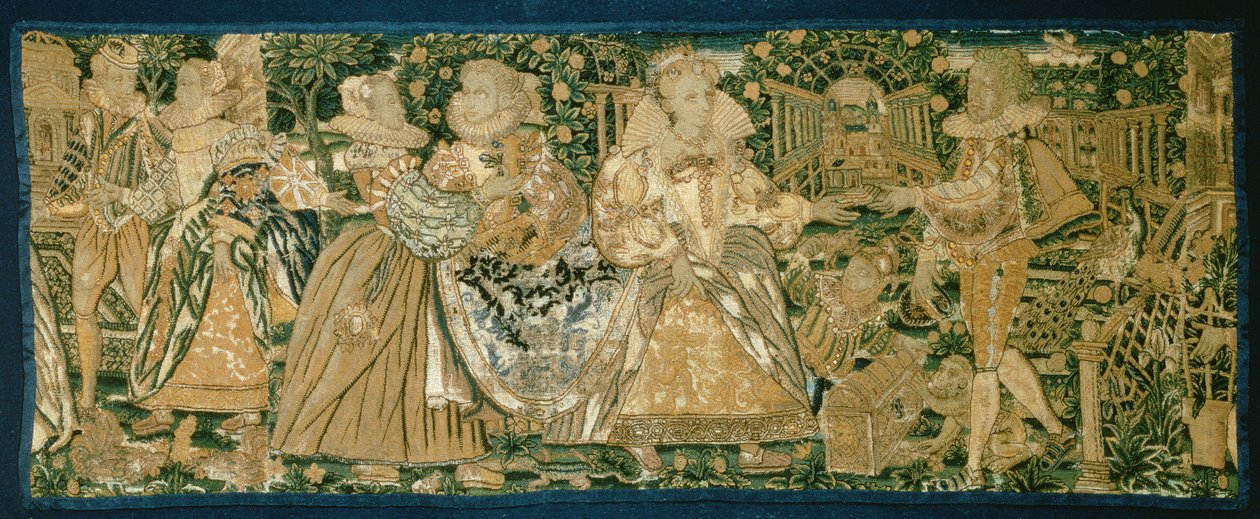 İğne Oyası Valance, c.1575 by Unbekannt Unbekannt