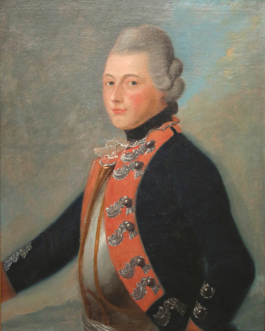 Hessen Alayı Subayı Erb Prinz, 1776 by Unbekannt Unbekannt