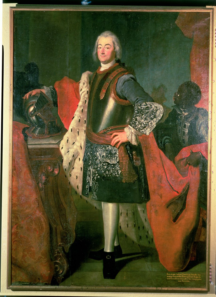 Prince Leopold Von Anhalt-Kothen (1694-1728), Patron of Bach from 1717-23 by Unbekannt Unbekannt