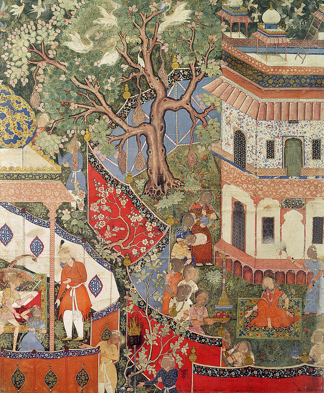 Rustam discovers the girl who has betrayed his love to Mihr Afruz, from the 