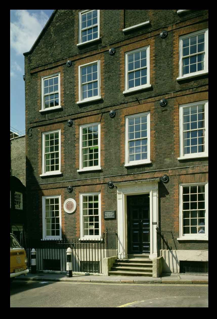 Samuel Johnsons House, Londra Şehri, 1700