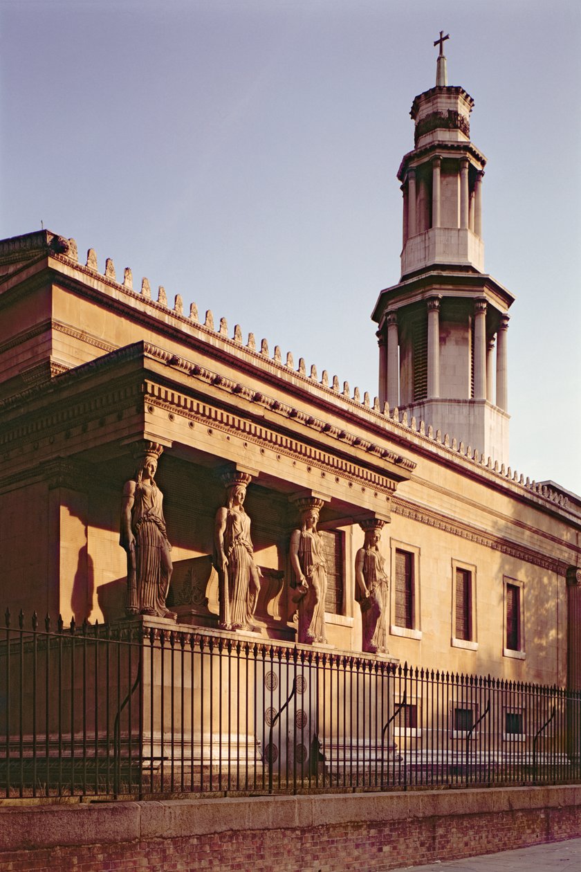 Pancras Kilisesi 1819-22, Charles Frederick Inwood (1798-1840), Londra, Birleşik Krallık by Unbekannt Unbekannt