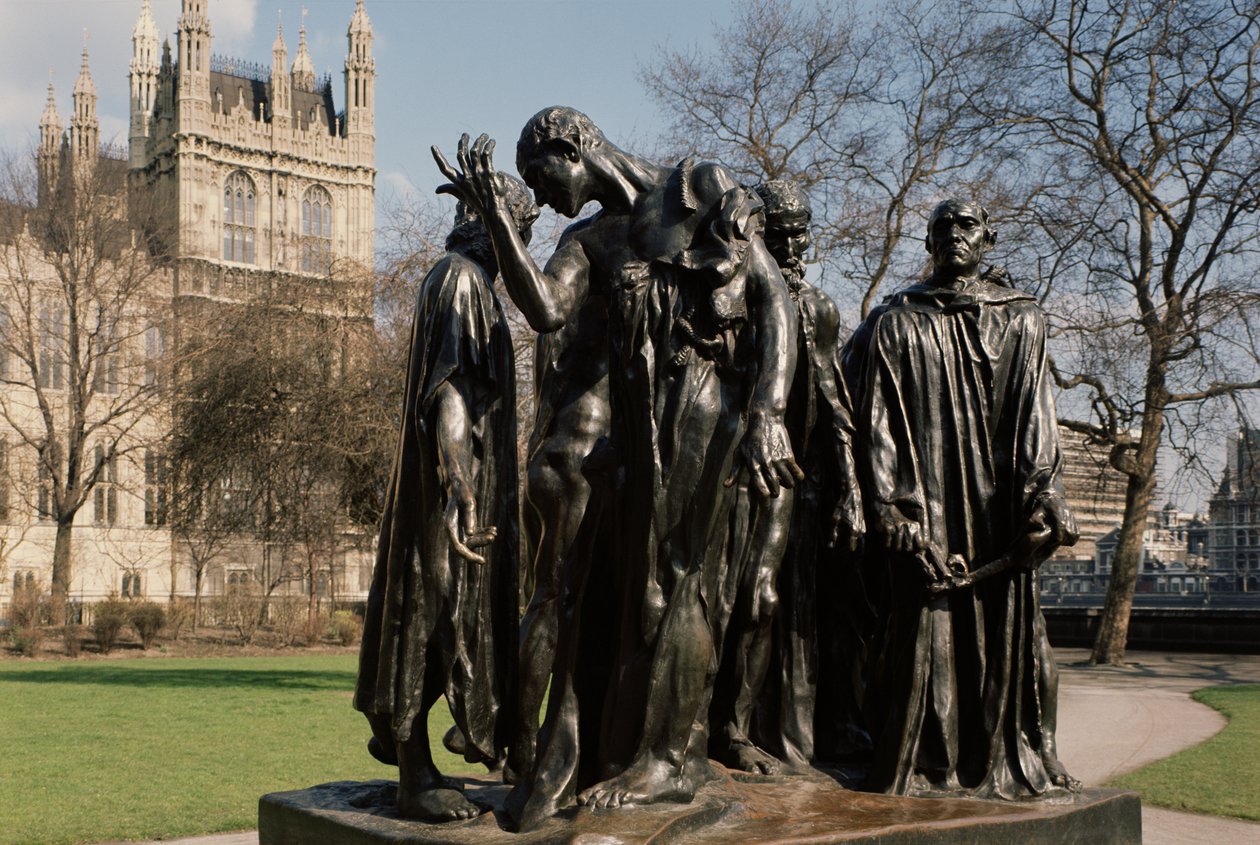 Calais Burghers, Auguste Rodin (1840-1917) tarafından 1888