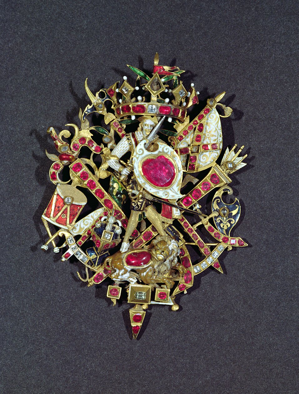 Naseby Mücevheri, 1645