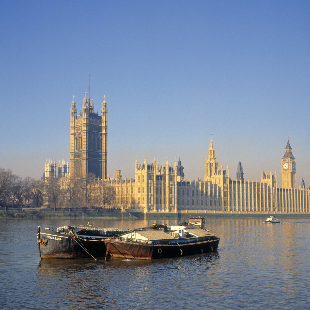 View of the Houses of Parliament, begun in 1836  by Unbekannt Unbekannt