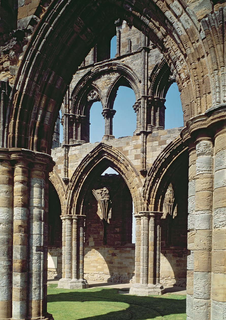 Whitby Manastırı, Yorkshire by Unbekannt Unbekannt