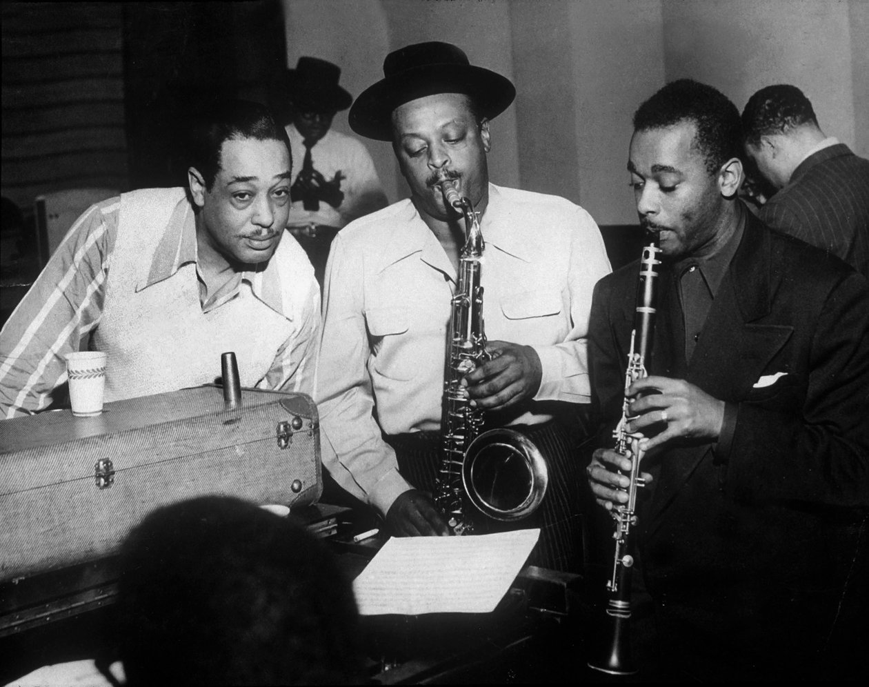 Duke Ellington, Ben Webster ve Jimmy Hamilton ile Carnegie Hall