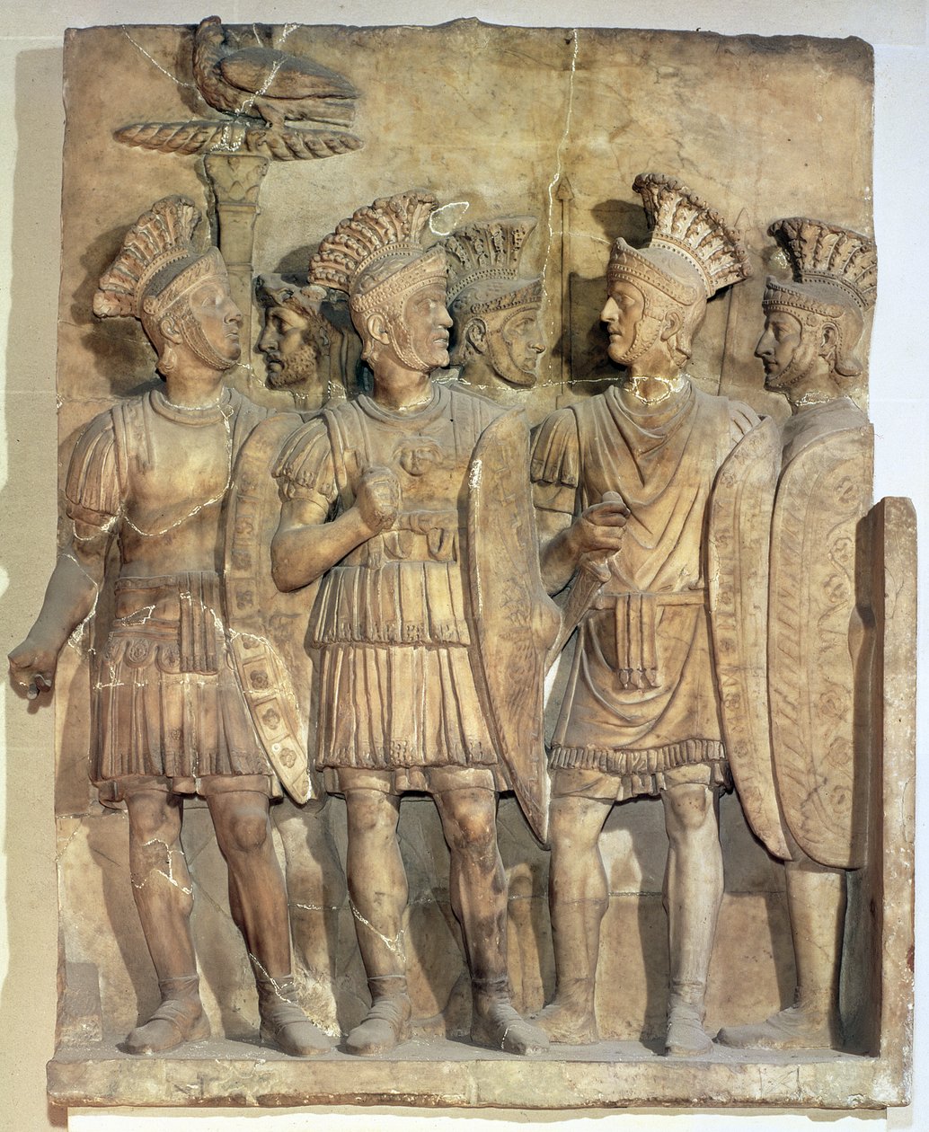Praetorian Muhafız Askerleri, kabartma, Roma, 2. yüzyıl by Unbekannt Unbekannt