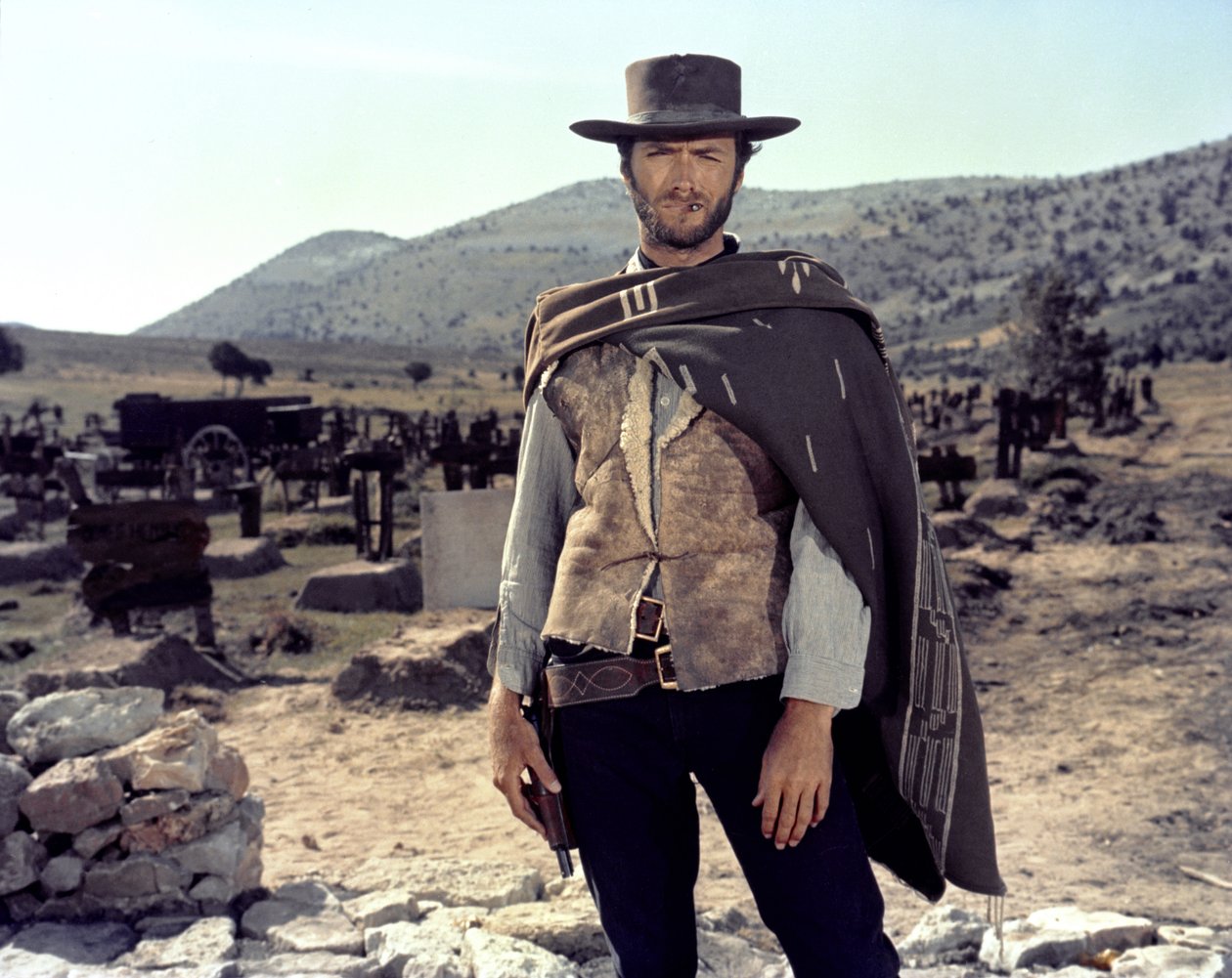 İYİ, KÖTÜ VE ÇİRKİN, 1966, yönetmen SERGIO LEONE Clint Eastwood by Unbekannt Unbekannt