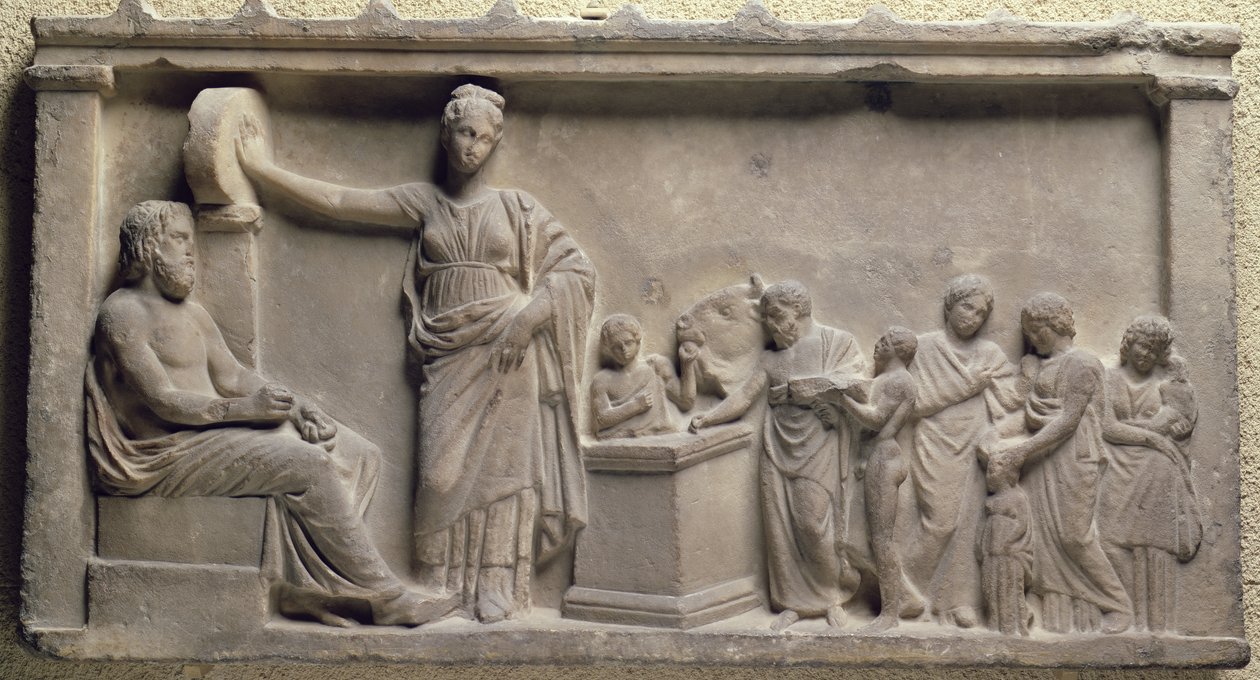 Sağlık tanrısı Asklepios ve kızı Hygieia