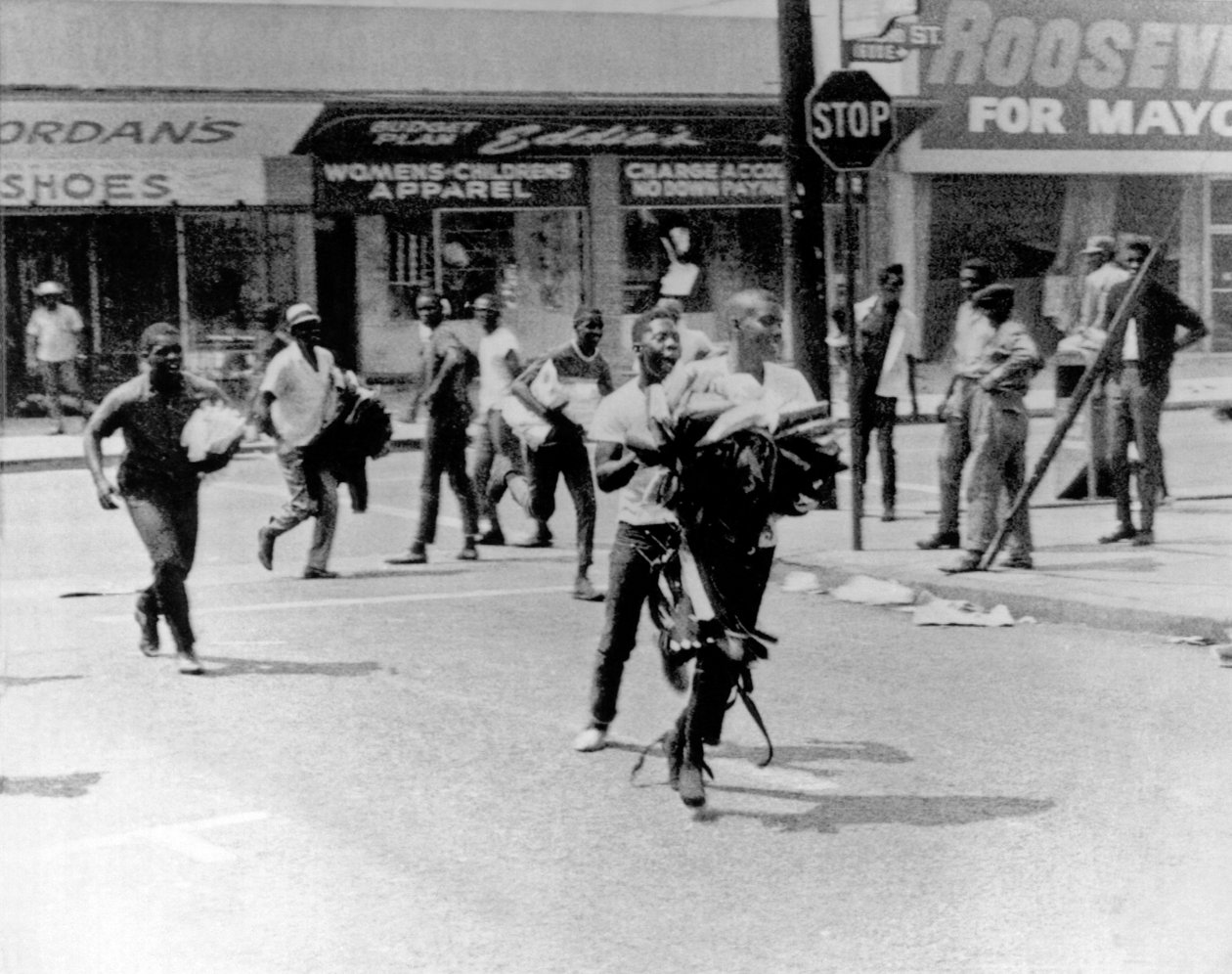 1965 Watt İsyan Yağmalama by Unbekannt Unbekannt