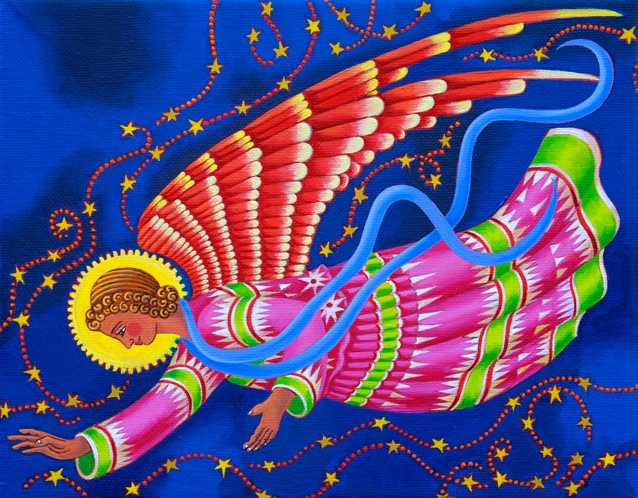 Kırmızı kanatlı melek, 2018 by Unbekannt Unbekannt