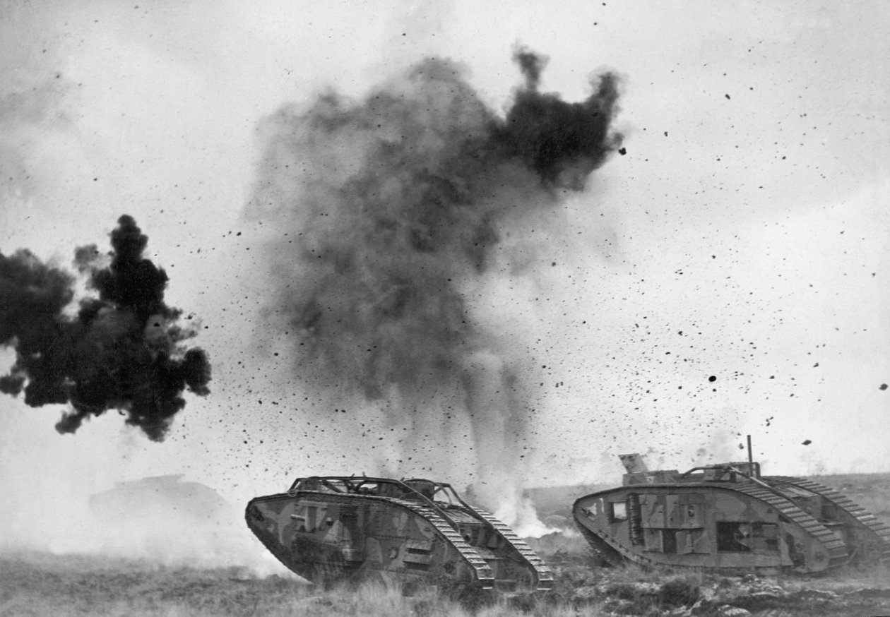 Birinci Dünya Savaşında İngiliz Tankları by Unbekannt Unbekannt