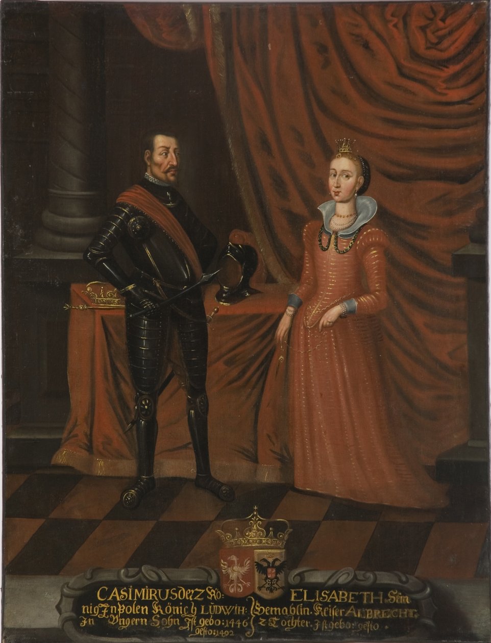 Casimir ve Elizabeth by Unbekannt Unbekannt