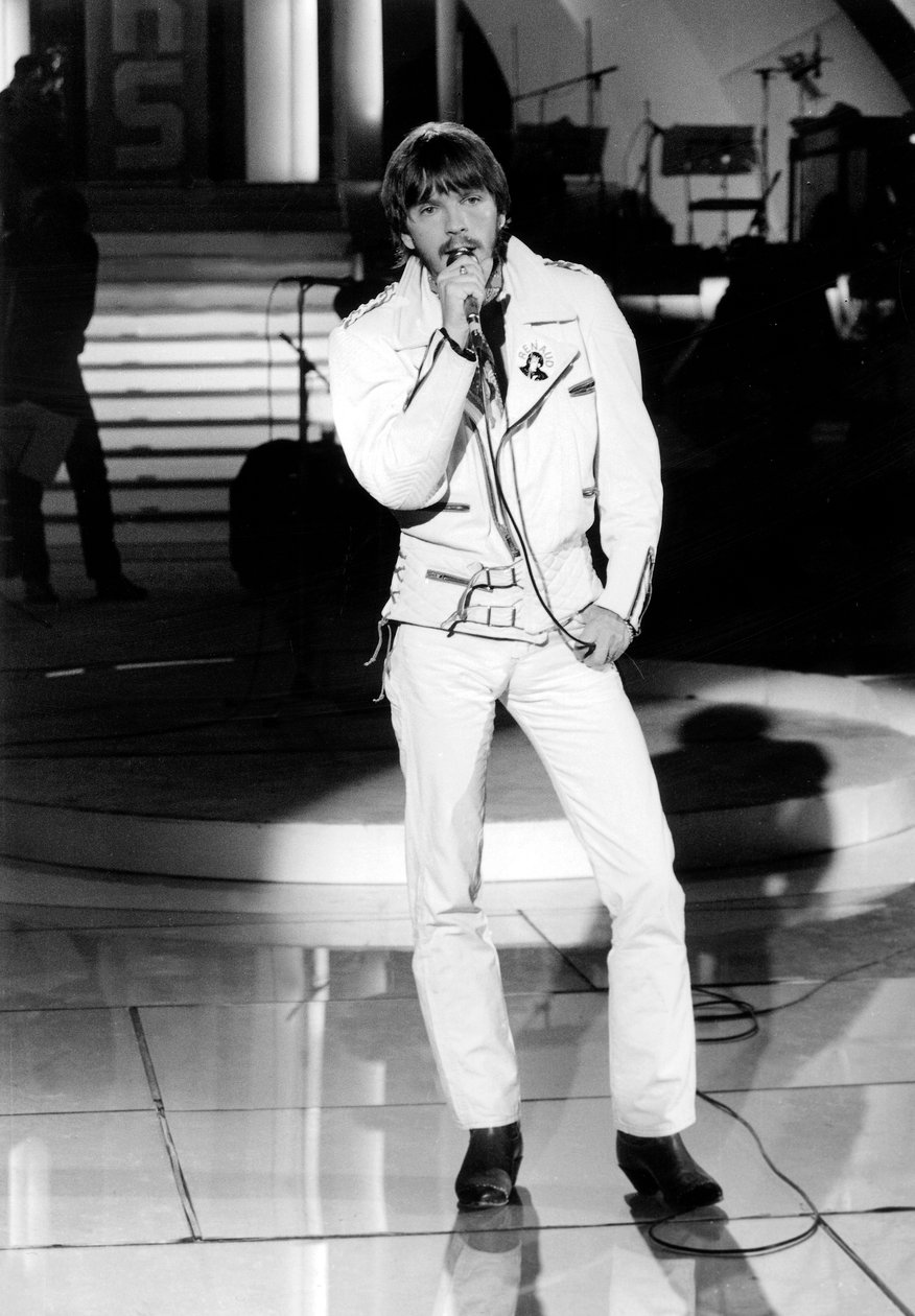 Fransız Şarkıcı Renaud Renaud 23 Ocak 1981 TV Programında by Unbekannt Unbekannt