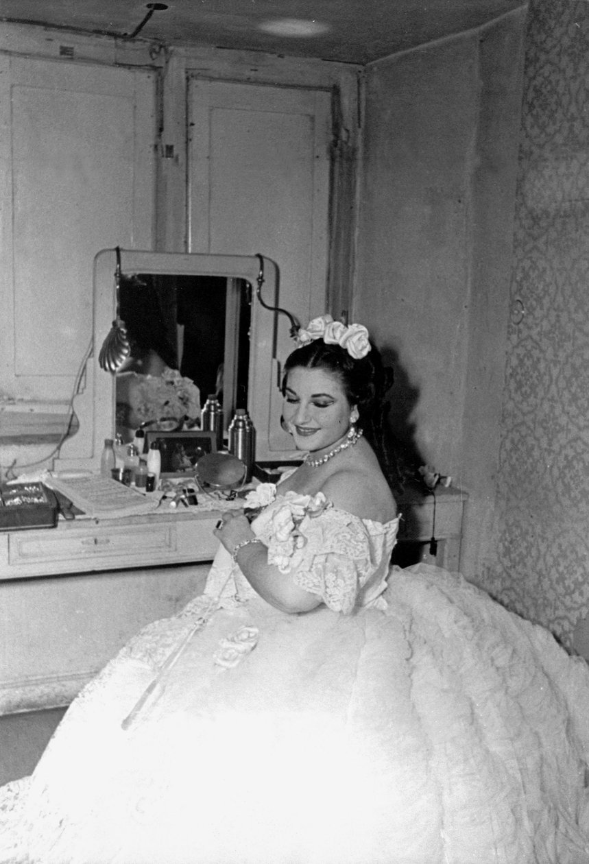 Maria Callas, "La Traviata"da, Parma, 1951 by Unbekannt Unbekannt