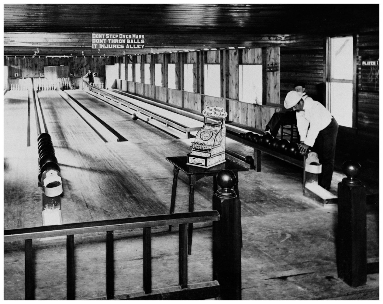 Olentangy Park bowling salonları, Columbus, Ohio by Unbekannt Unbekannt