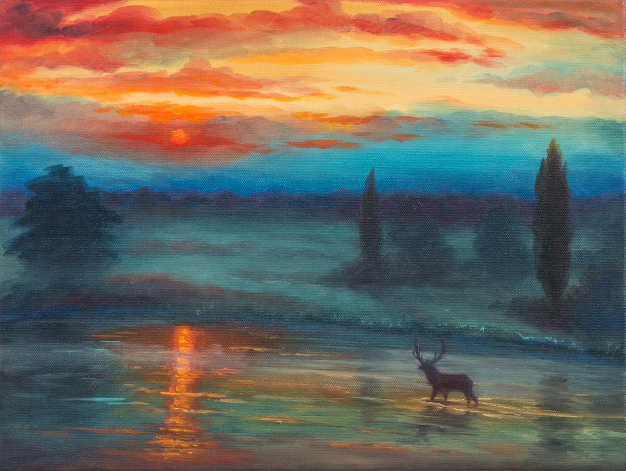 Kalem Göleti Richmond Parkı, 2017, by Unbekannt Unbekannt
