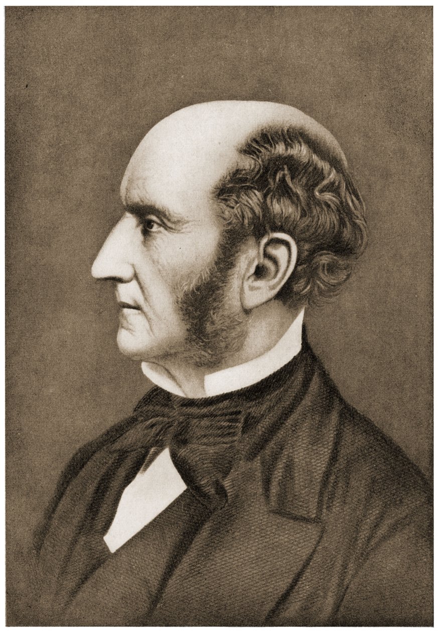 Portre John Stuart Mill, 1911 by Unbekannt Unbekannt