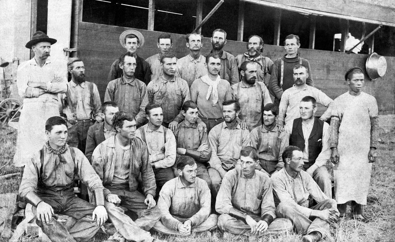 Çiftlik Kovboylarının Portresi, Amerika Birleşik Devletleri, 1885 dolayları by Unbekannt Unbekannt