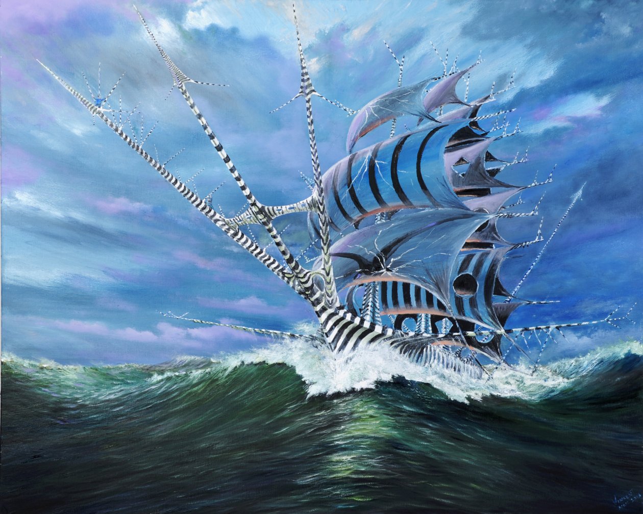 Fırtına yaratıcıları Bali Denizi, 2018, by Unbekannt Unbekannt