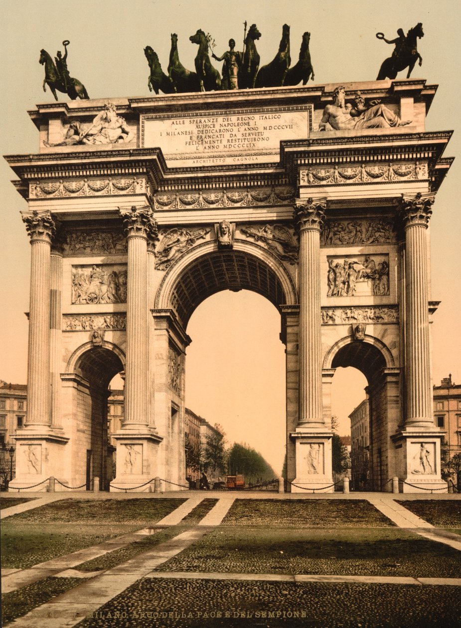 Barış Kemeri, Milano, İtalya, c.1890-c.1900 by Unbekannt Unbekannt