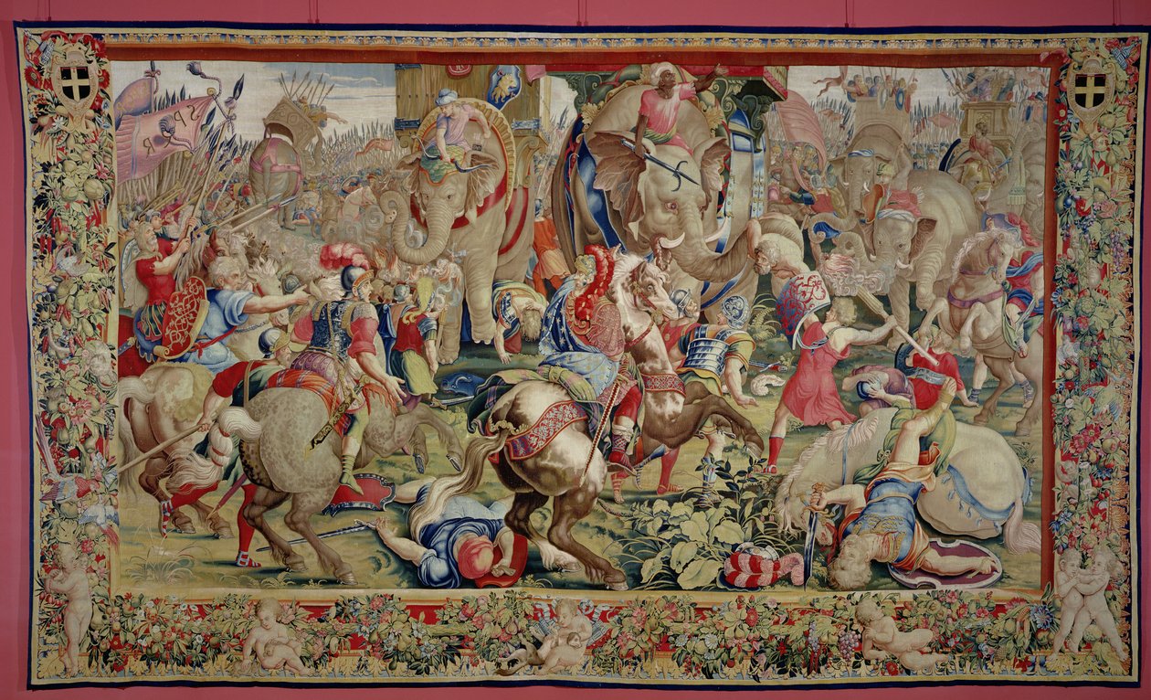 Zama Savaşı, Giulio Romano by Unbekannt Unbekannt