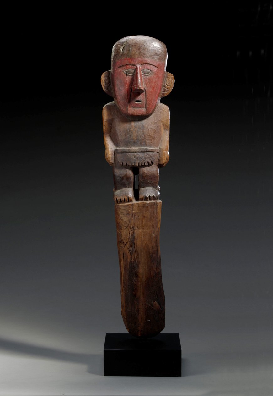 Bir Chimu ahşap figürlü işaretleyici, c.1100-1400 by Unbekannt