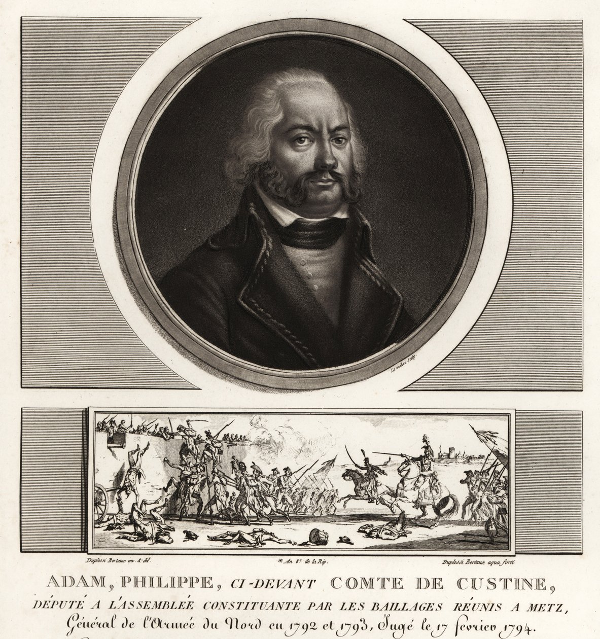 Adam Philippe, Comte de Custine, Fransız Devrimci generali, 1793
