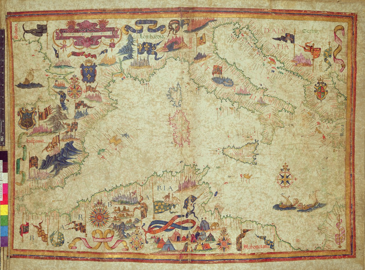 Ek 5415A, ff.11v-12r: Cebelitarık Boğazı