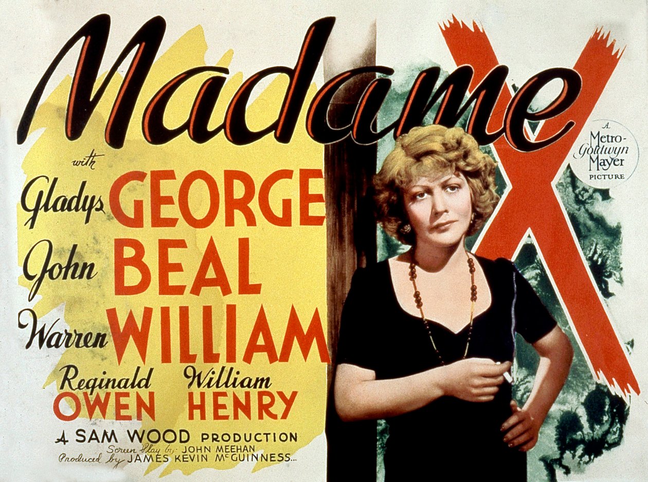 Madam X SamWood 1947 film afişi by Unbekannt