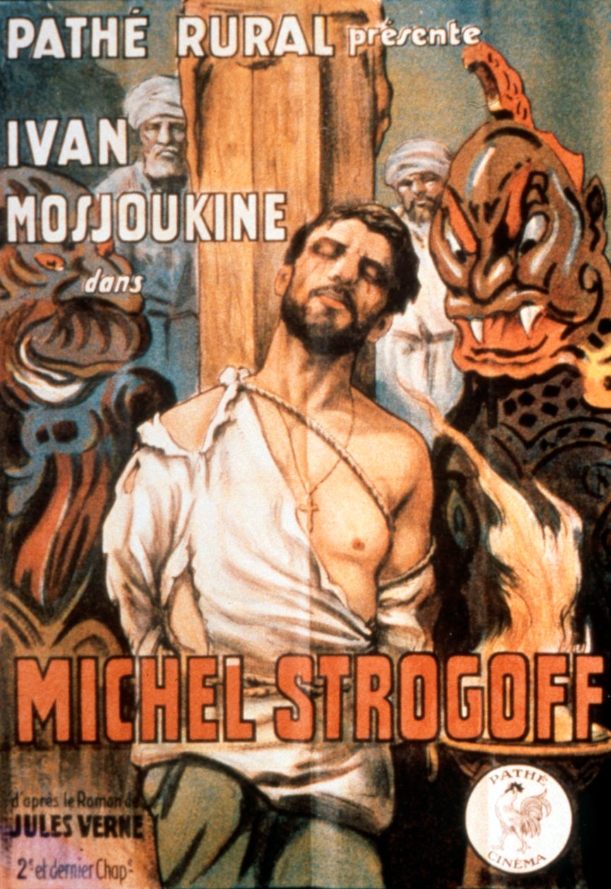 Michel Strogoff film afişi, Viktor Tourjansky 1926 kredi: Rue des Archives/RDA by Unbekannt
